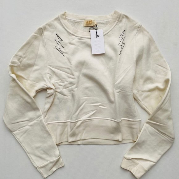 ALL THINGS FABULOUS Cropped ULTRASOFT Sweatshirt - Picture 1 of 3